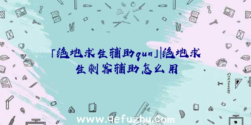「绝地求生辅助qun」|绝地求生刺客辅助怎么用